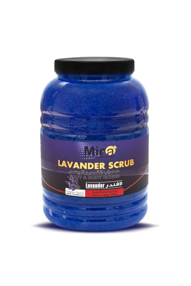 lavender foot and body scrub 5Ltr for all skin types | Exfoliating Spa Scrub with Aloe Vera & P