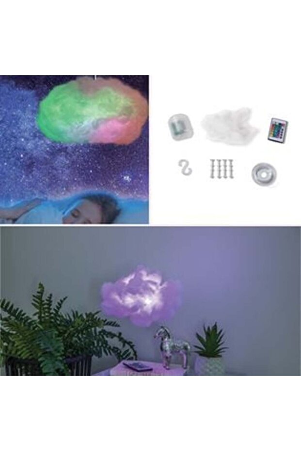 DIY LED Cloud Lamp with Remote Control - 1