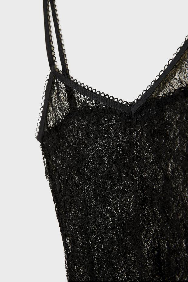 Dantel Askılı Top - 8