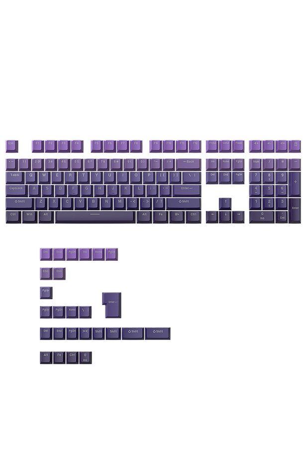133 Keys PBT Keycaps Klavye Tuş Takımı - 2