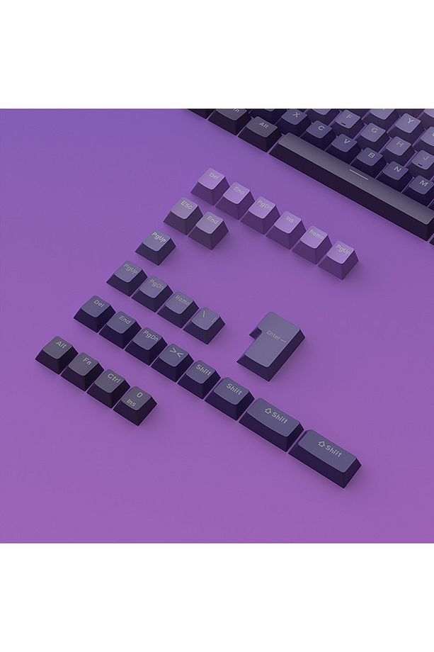 133 Keys PBT Keycaps Klavye Tuş Takımı - 4