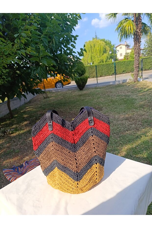 El örgüsü el çantası - 3