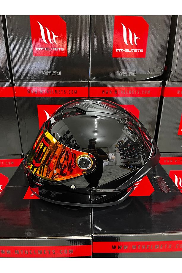 Helmets Stinger 2 solid kask(şeffaf vizörlü) şekilde gönderilecektir - 3