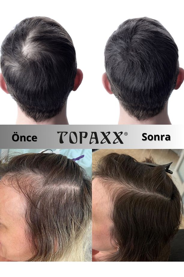Suda Çıkmayan Saç Sakal Dolgunlaştırıcı Pudra Dip Boya 14 gr Sarı - 6