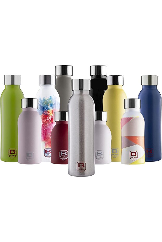 B Bottle Twin Vacuum Sealed and Lightweight 18/10 Stainless Steel Bottle for Hot and Cold Wa