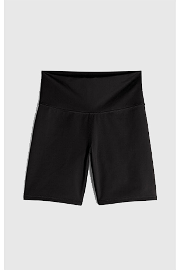 C-Tech Short Tight Black Women's Leggings-M6636-Kk001