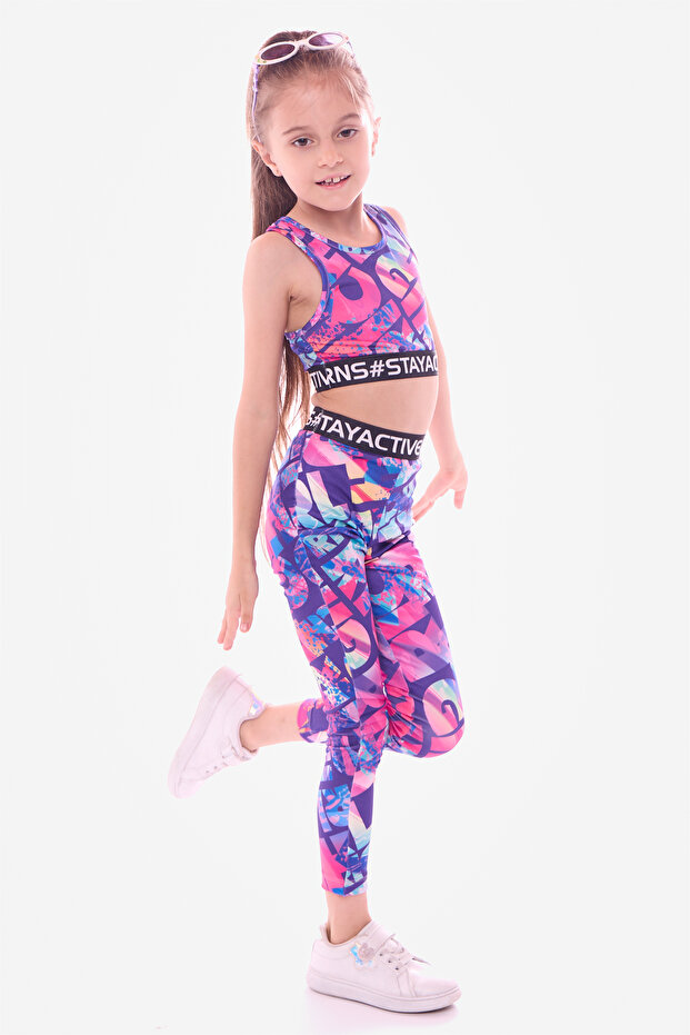 Grafix Baskılı Tayt - 4