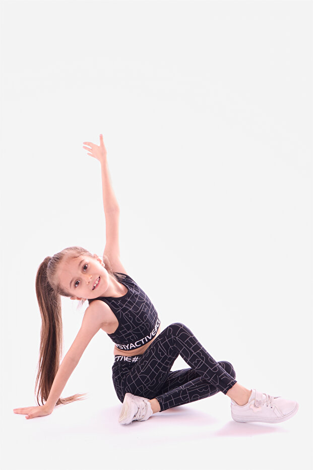 Grafix Baskılı Tayt - 4