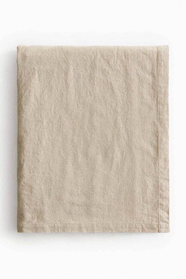 Linen-blend tablecloth - 4