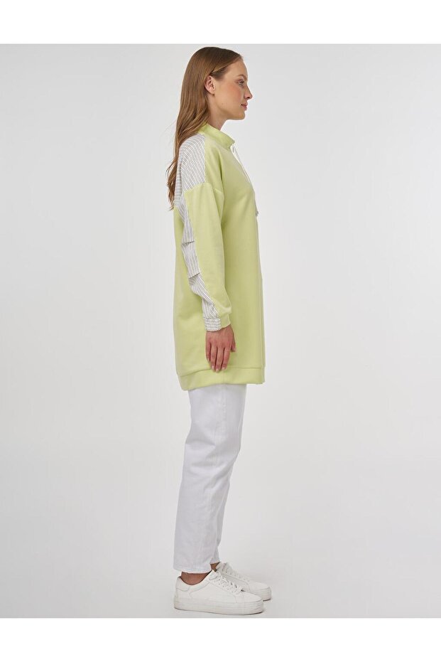 Garnili Scuba Sweatshirt Lime - 6