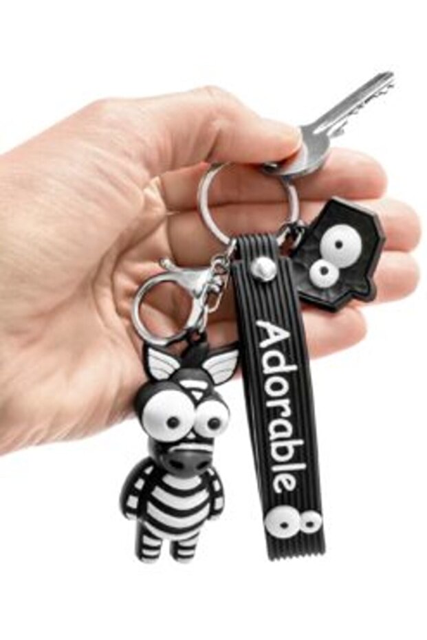Breloc 3D Zebră - 6