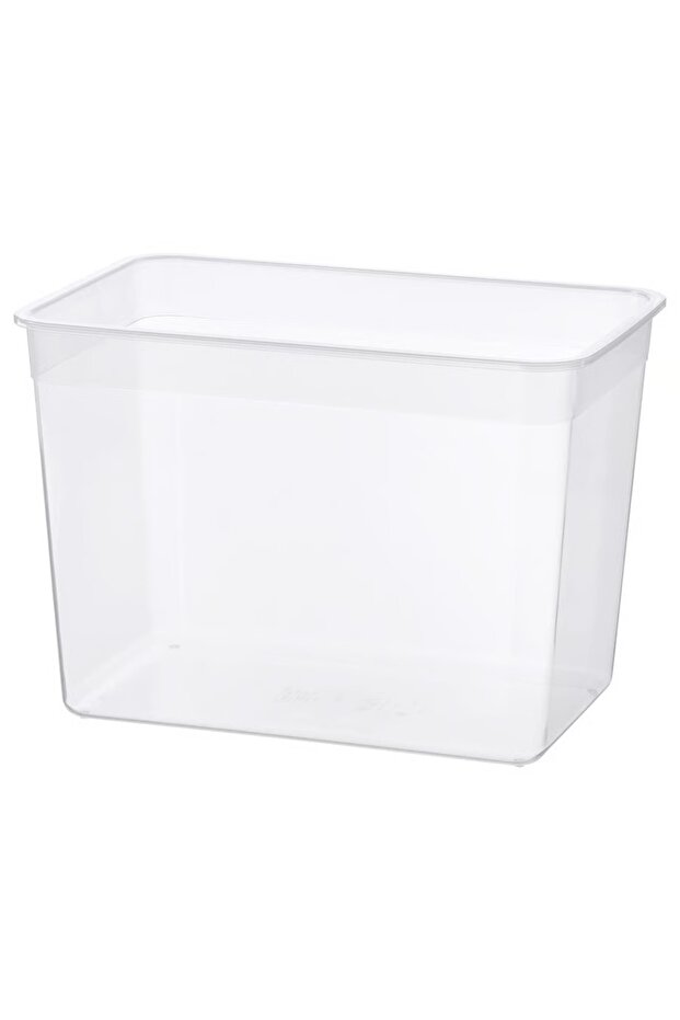 علبة طعام كبيرة مستطيلة/بلاستيك، 10.6 لتر - 1