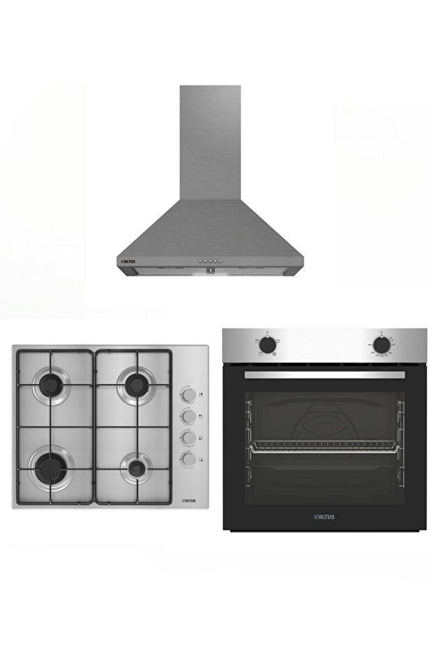 İNOX ANKASTRE SET - 1