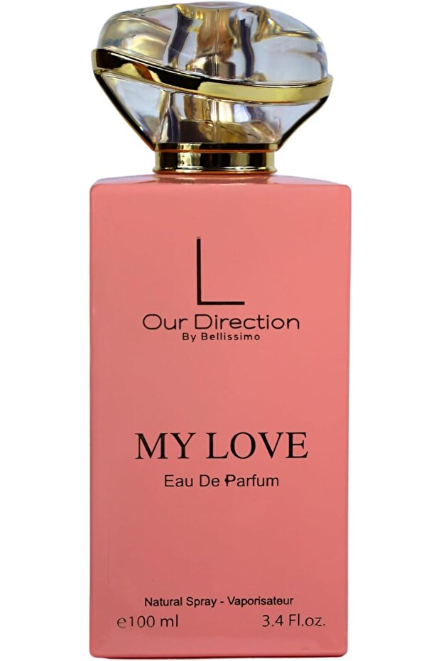 My Love Eau de Parfum for Women – Long-Lasting Romantic Scent – 100ml EDP Spray