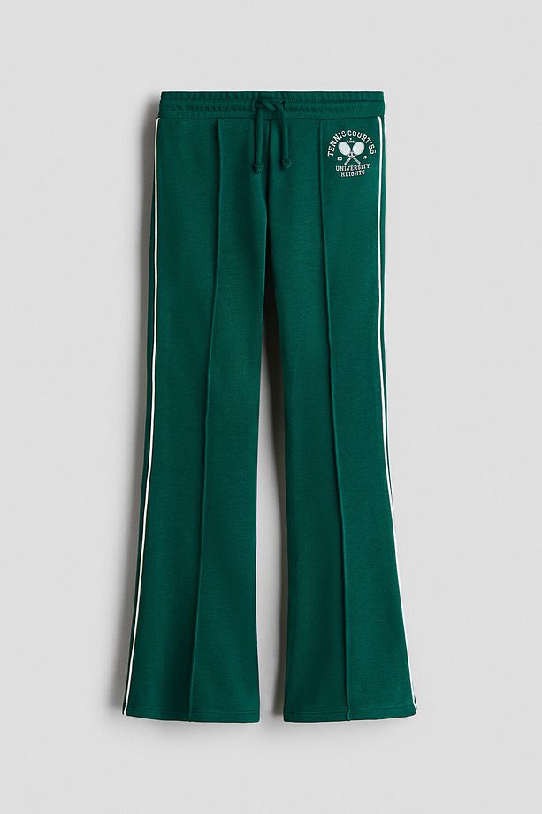 Kat İzli İspanyol Paça Jogger Pantolon - 2