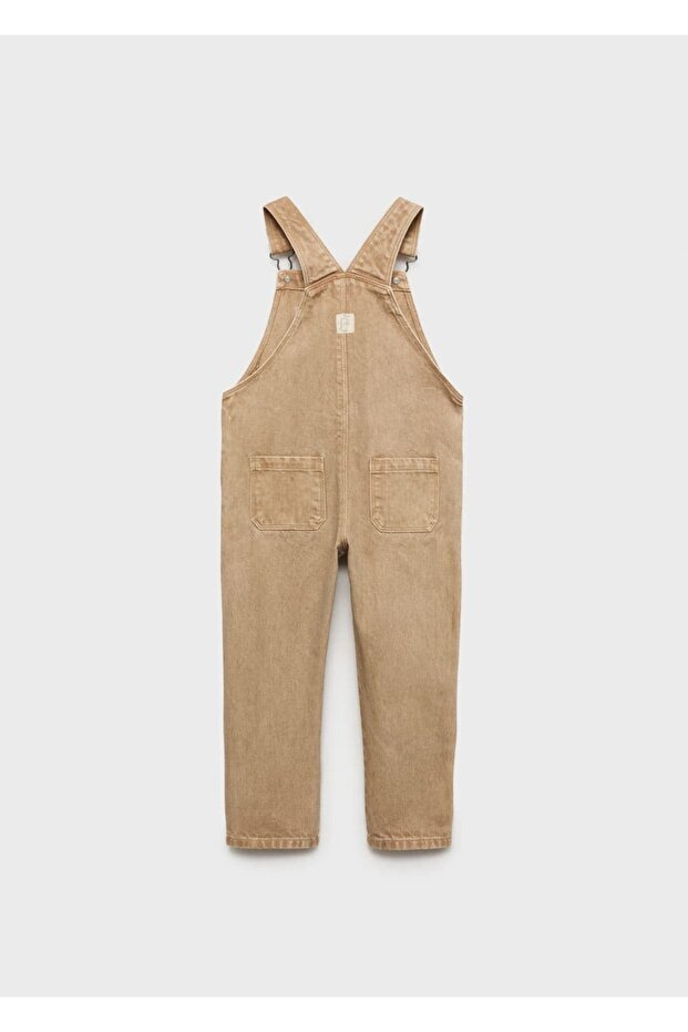 Uzun denim tulum - 4