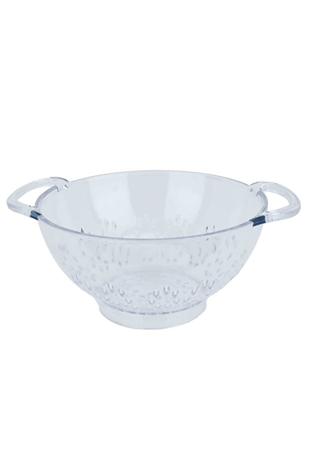 Al Saif Gallery Acrylic Colander, 24X24X12 Cm, Handle - Clear