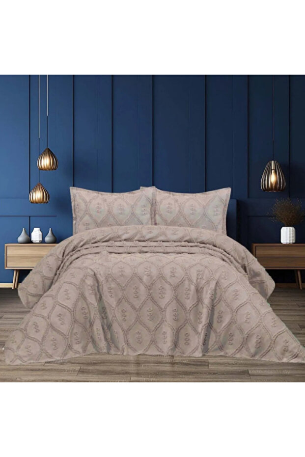 Alisa 3 Piece Double Bedspread