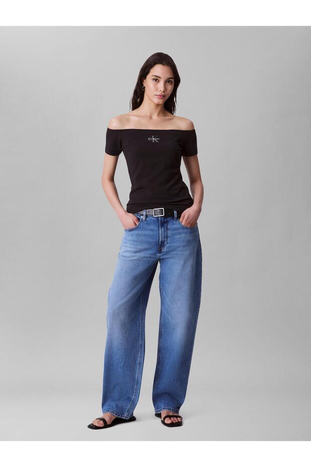 MONOGRAM OFF SHOULDER STRETCH CO - 2