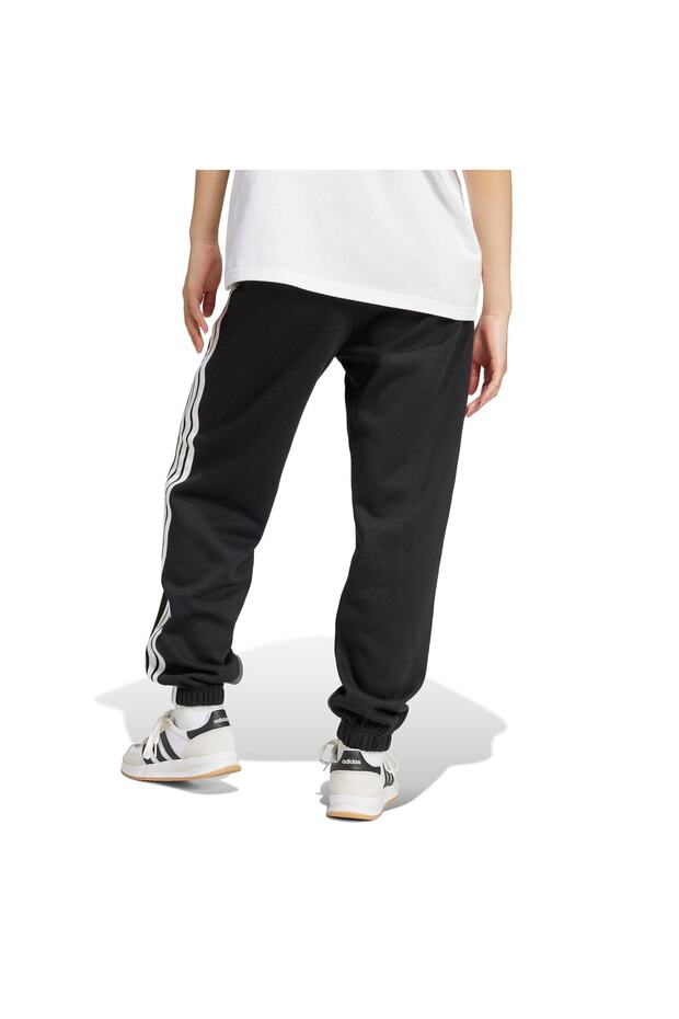Essentials 3-Stripes Fleece Loose-Fit Eşofman Altı - 3
