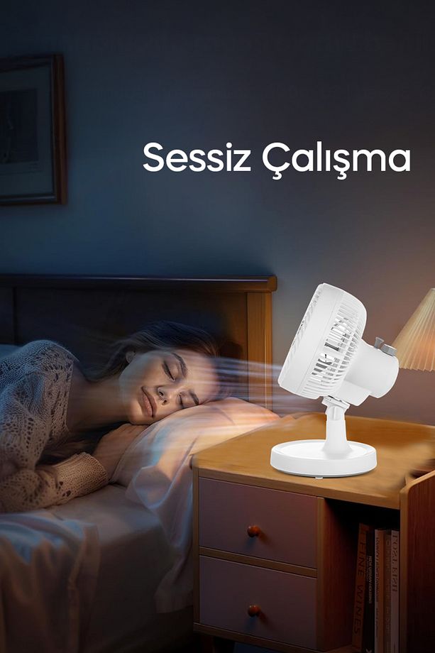 SF-7703 Masa Tipi Vantilatör – Kompakt ve Sessiz - 3