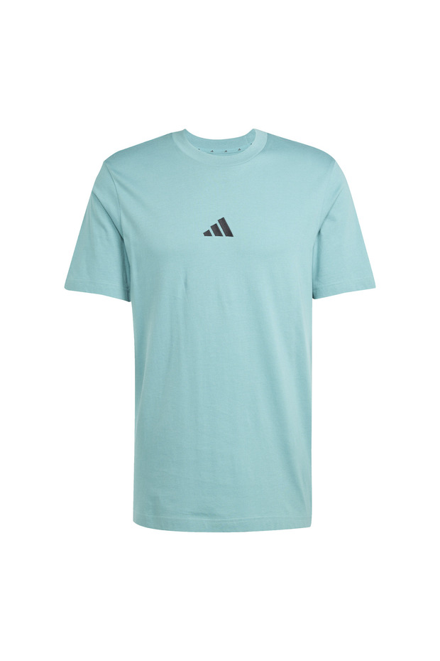 Essentials Small Logo Single Jersey Tişört - 1