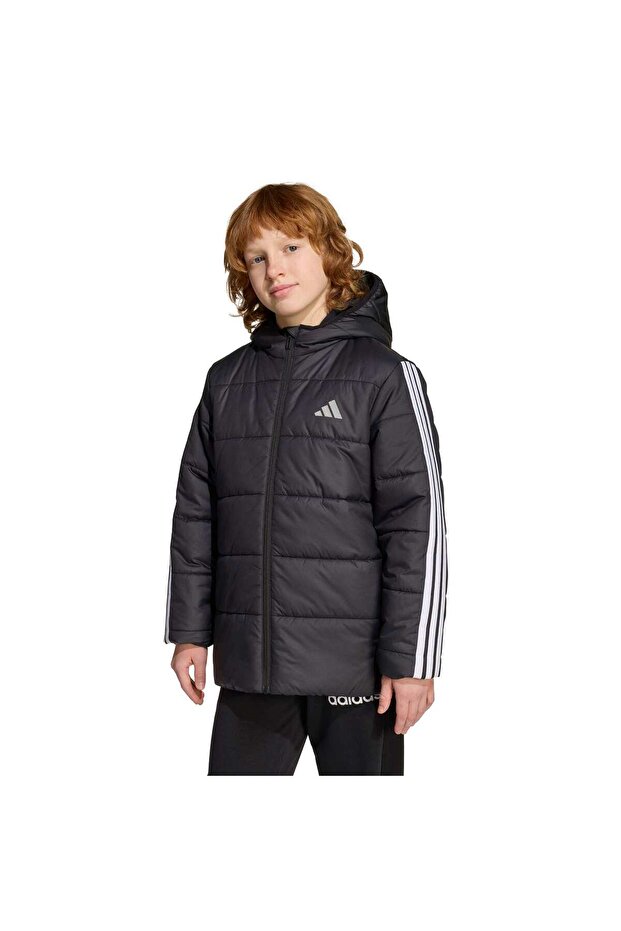 Essentials 3-Stripes Elyaf Dolgulu Ceket Çocuk - 2