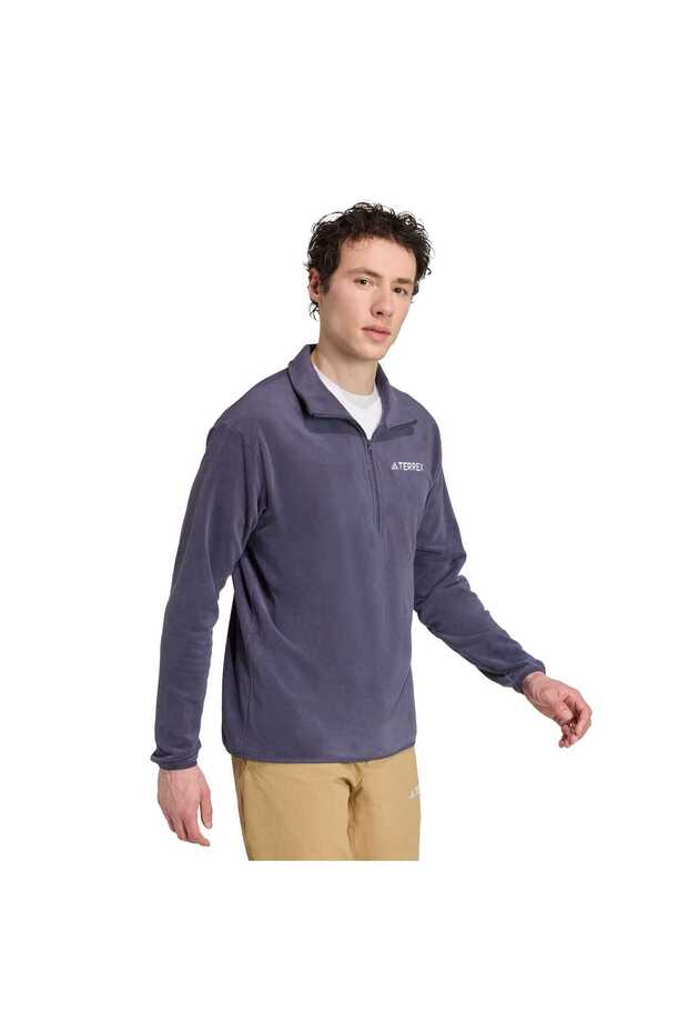 Multi Essentials 1/2 Zip Fleece Fermuarlı Üst - 4