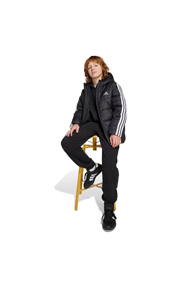 Essentials 3-Stripes Elyaf Dolgulu Ceket Çocuk - 4