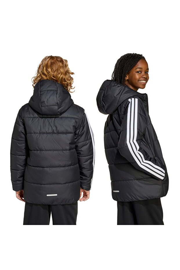 Essentials 3-Stripes Elyaf Dolgulu Ceket Çocuk - 7