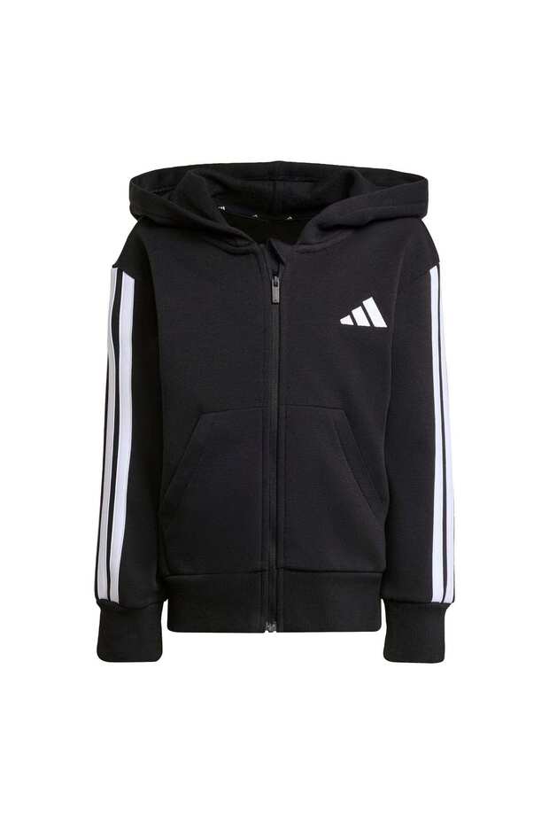 Essentials Full-Zip Çocuk Kapüşonlu Üst - 1