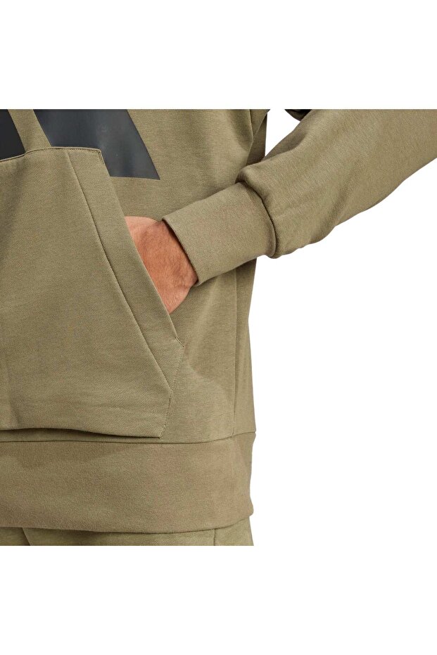 Essentials Big Logo French Terry Kapüşonlu Üst - 6