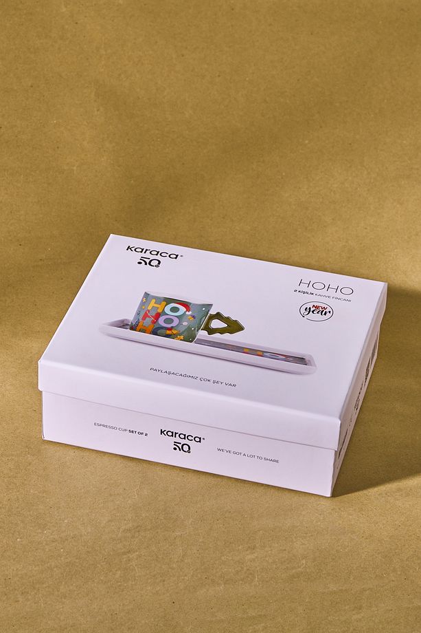 New Year Yılbaşı Hoho 2 Kişilik Kahve Fincanı 100 ml - 8