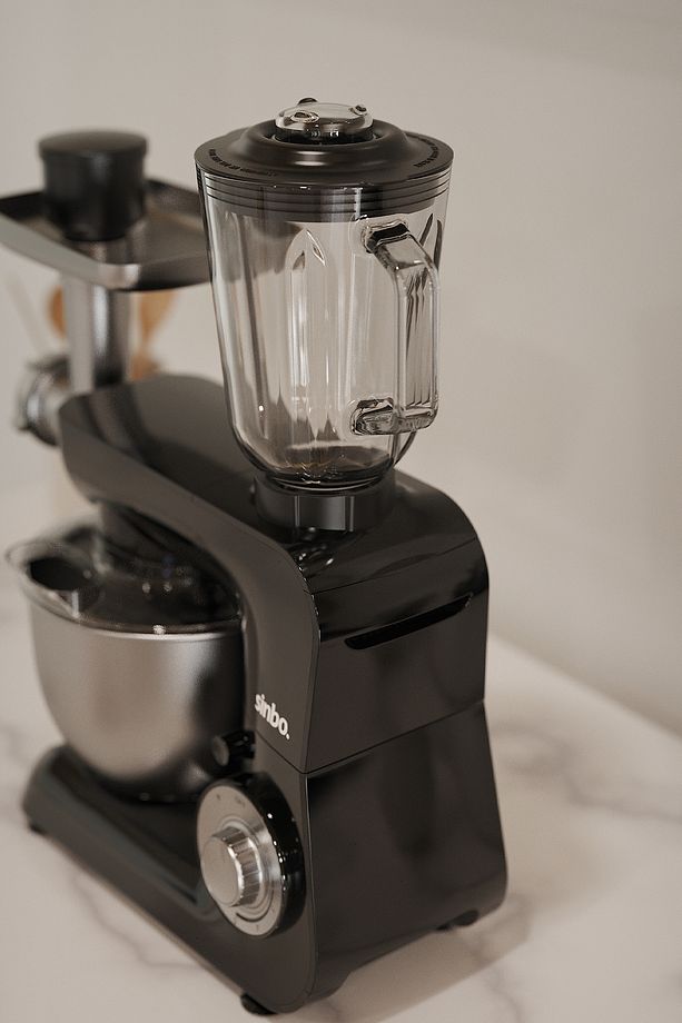 SMX-2775 Çok Amaçlı Mutfak Şefi ( Hamur - Kıyma - Blender Makinesi ) - 8