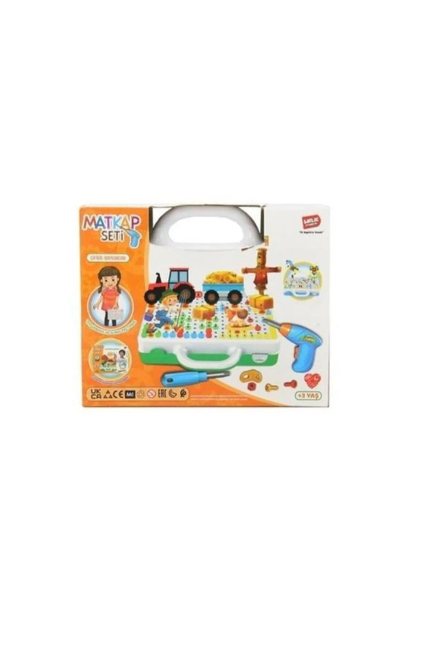3d Stem Eğitici Matkap Seti Çiftlik Hayvanları. - 6
