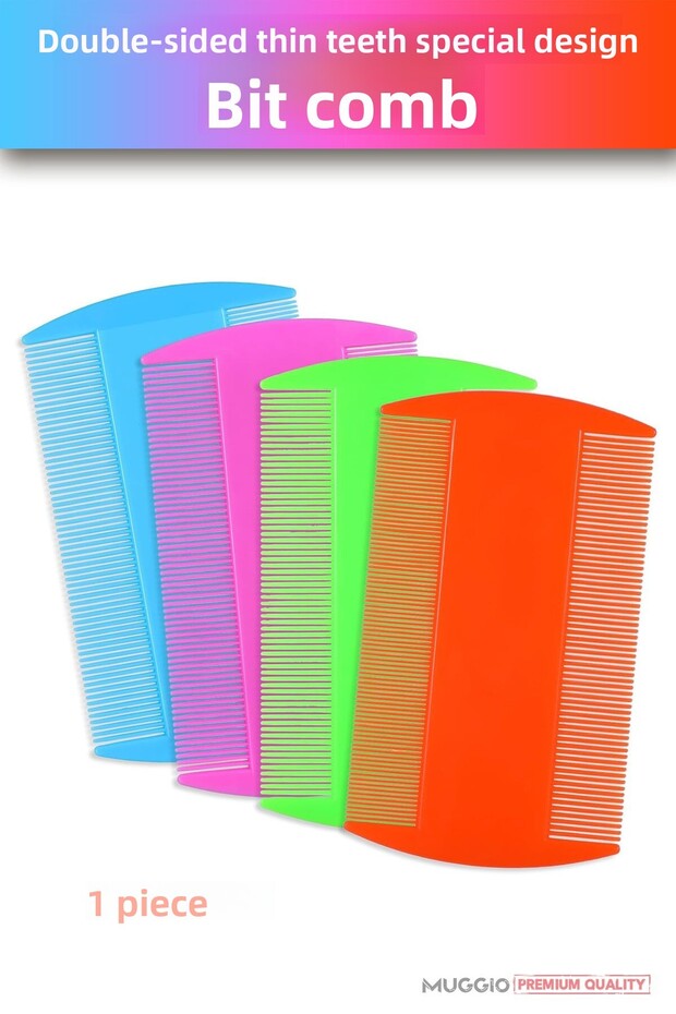 مشط البت مصمم خصيصًا ومشط البت ذو الأسنان الضيقة قطعة واحدة - 1