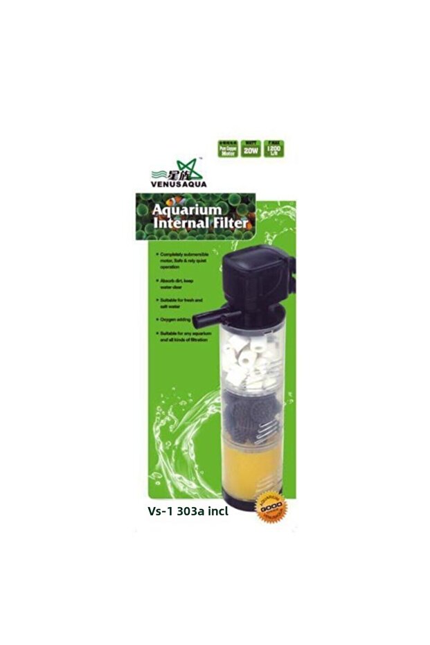Vs1303 فلتر داخلي 1200 لتر/ساعة 20 وات