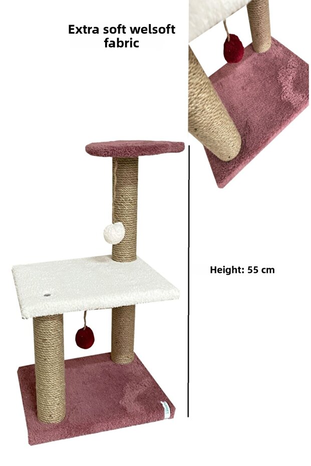 لوح خدش للقطط بطبقات، خطوة للقطط - 2