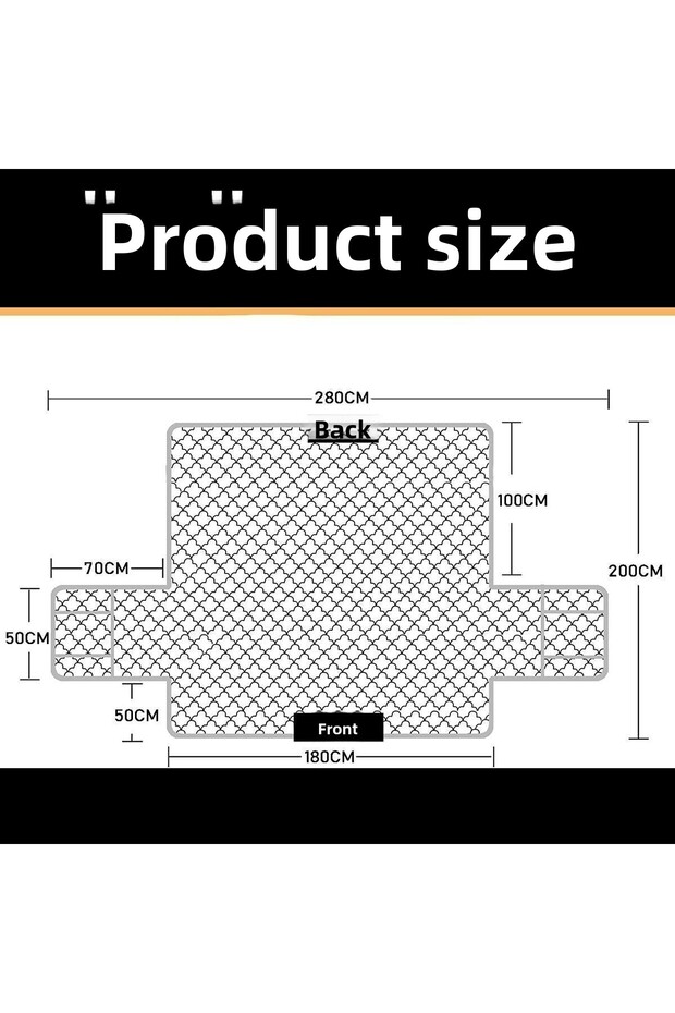 Lint and Stain Resistant Washable Sofa Cover Set with Liquid Repellent Feature 3 3 1 1 Sofa Shawl - 7