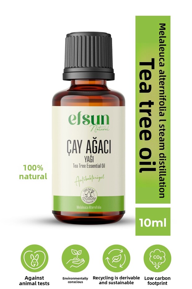 زيت شجرة الشاي العطري 100% طبيعي نقي 10 مل