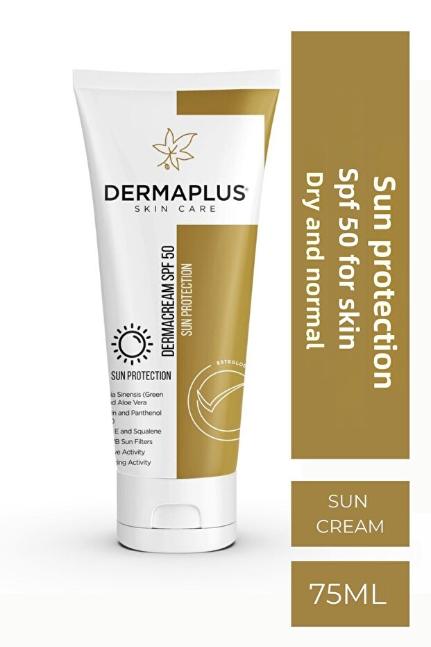 Dermacream Spf50 75 مل (عديم اللون) واقي من الشمس - 1