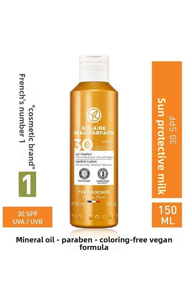 Face & Body Sun Lotion - SPF 30 / 150ml Provides comfort, softness and intense hydration to your skin.