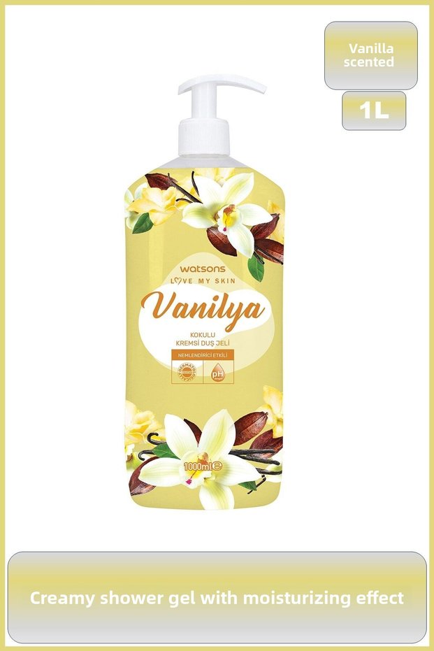 1000 ml Vanilla Creamy Shower Gel