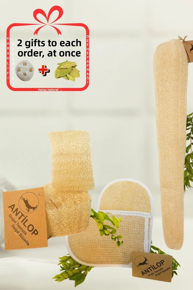 Maaile Advantageous Skin Care, Pumpkin Washcloth Set, 100% Natural Pumpkin Washcloth with Three Separate Functions