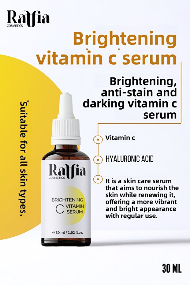 Vitamin C Serum 30 ml Brightening, Anti-Blemish and Skin Tone Equalizer