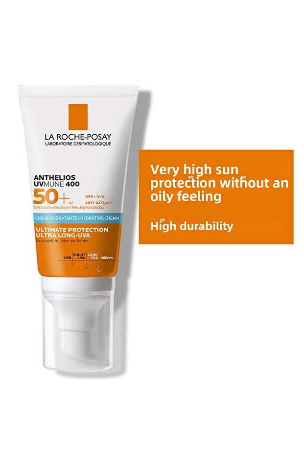 La Roche Anthelios Uvmune 400 - Spf50+ High Protection Moisturizing Cream 50ml