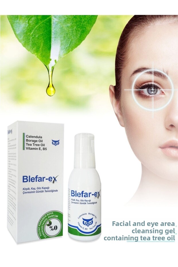 Eye Contour and Face Washing Gel with Tea Tree Oil 100ml