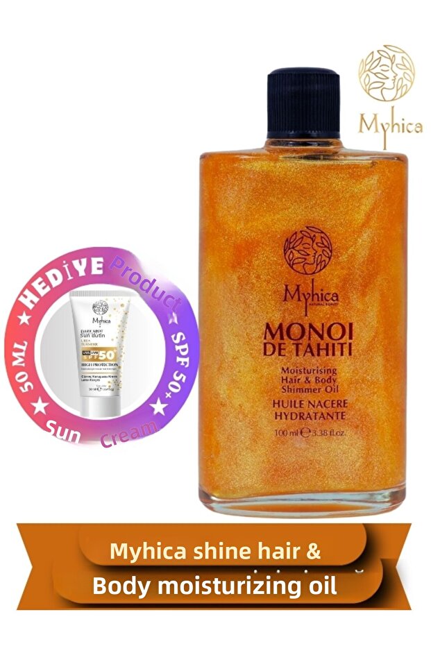 100 ml Shimmering Hair and Body Moisturizing Oil