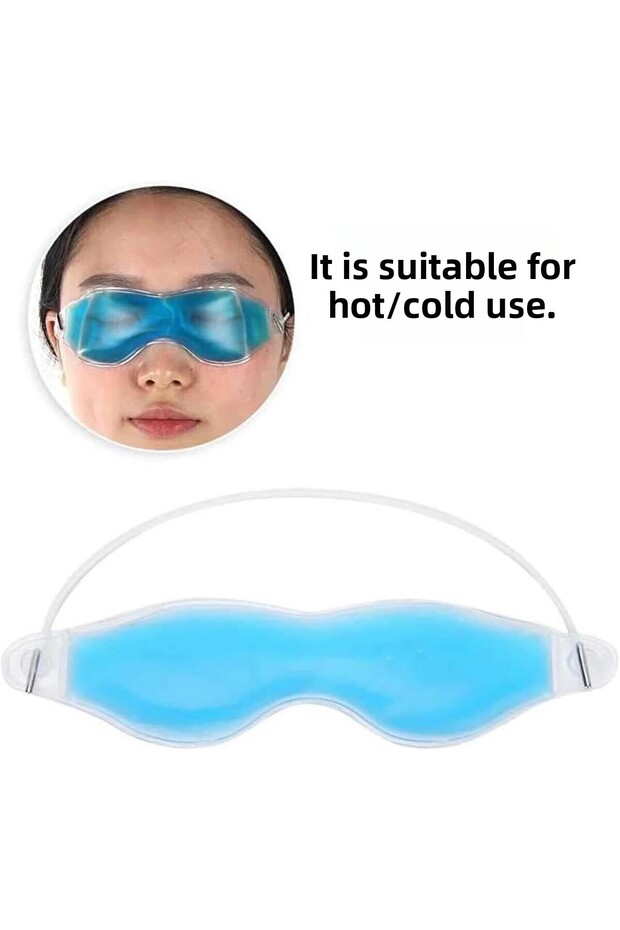 Thermogel Eye Mask,Compress Gel for Eye,Cold Hot Compress Gel to Reduce Dark Circles under the Eyes