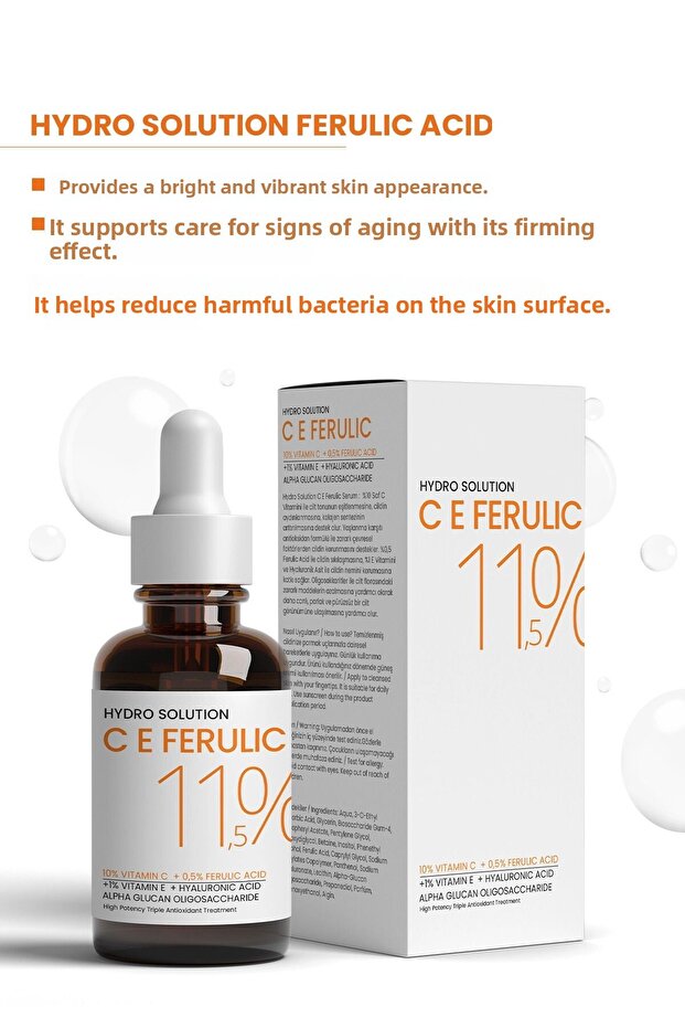 Hydro Solution C E 10% Vitamin C 0,5% Brightening Ferulic Acid 30 ml - 2